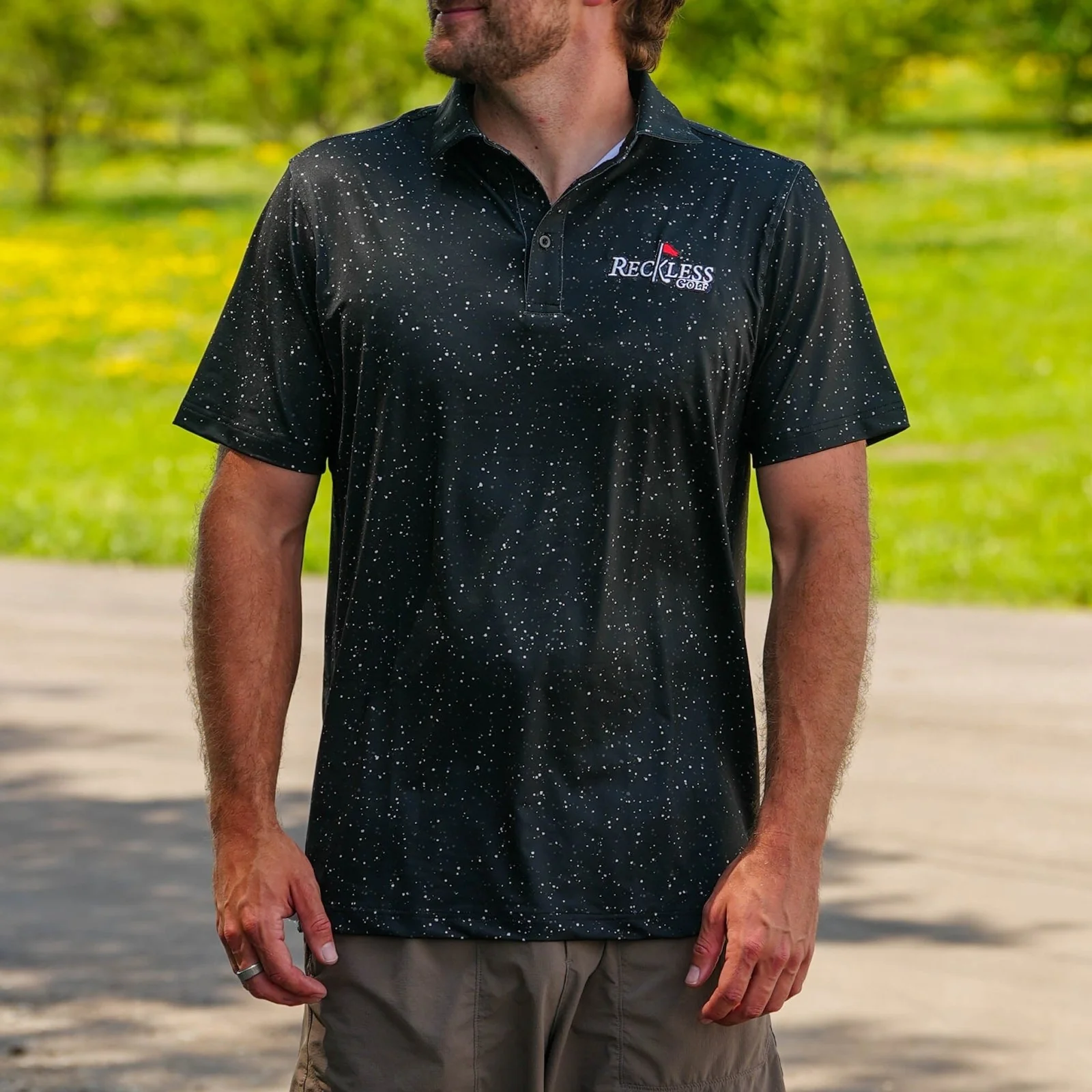 Blackout Splatter RG Golf Polo - Image 2