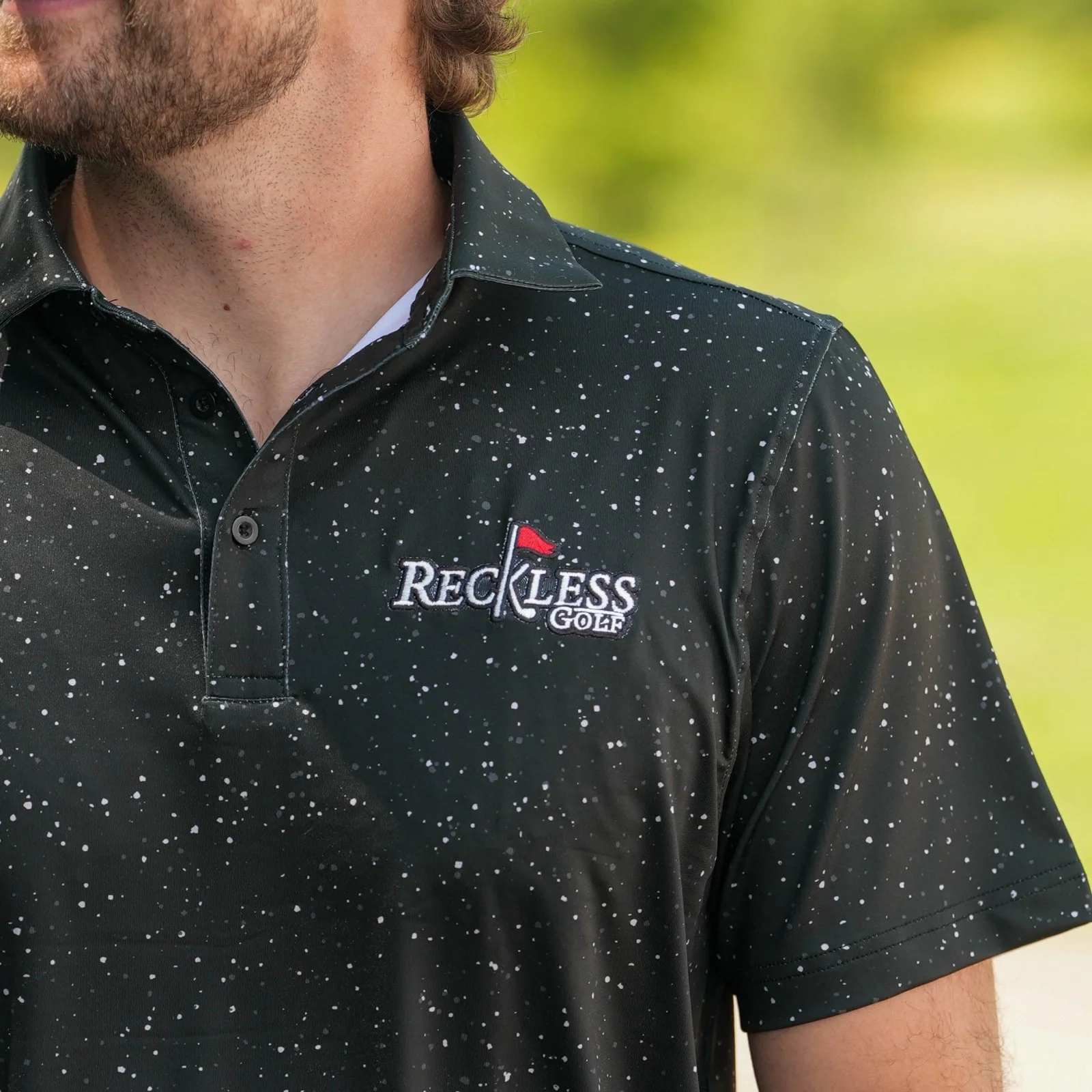 Blackout Splatter RG Golf Polo - Image 3