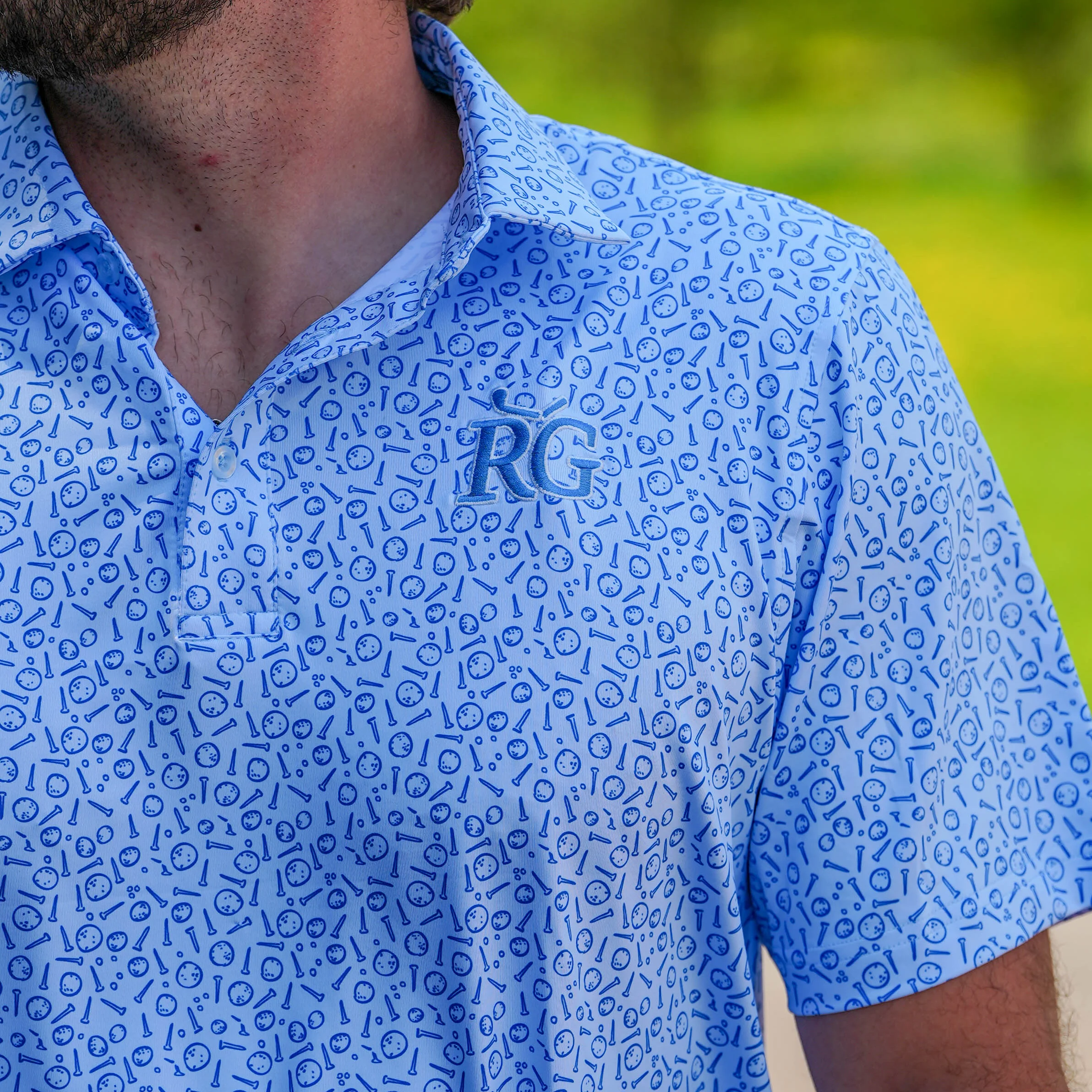 Broken Tees RG Golf Polo - Image 4
