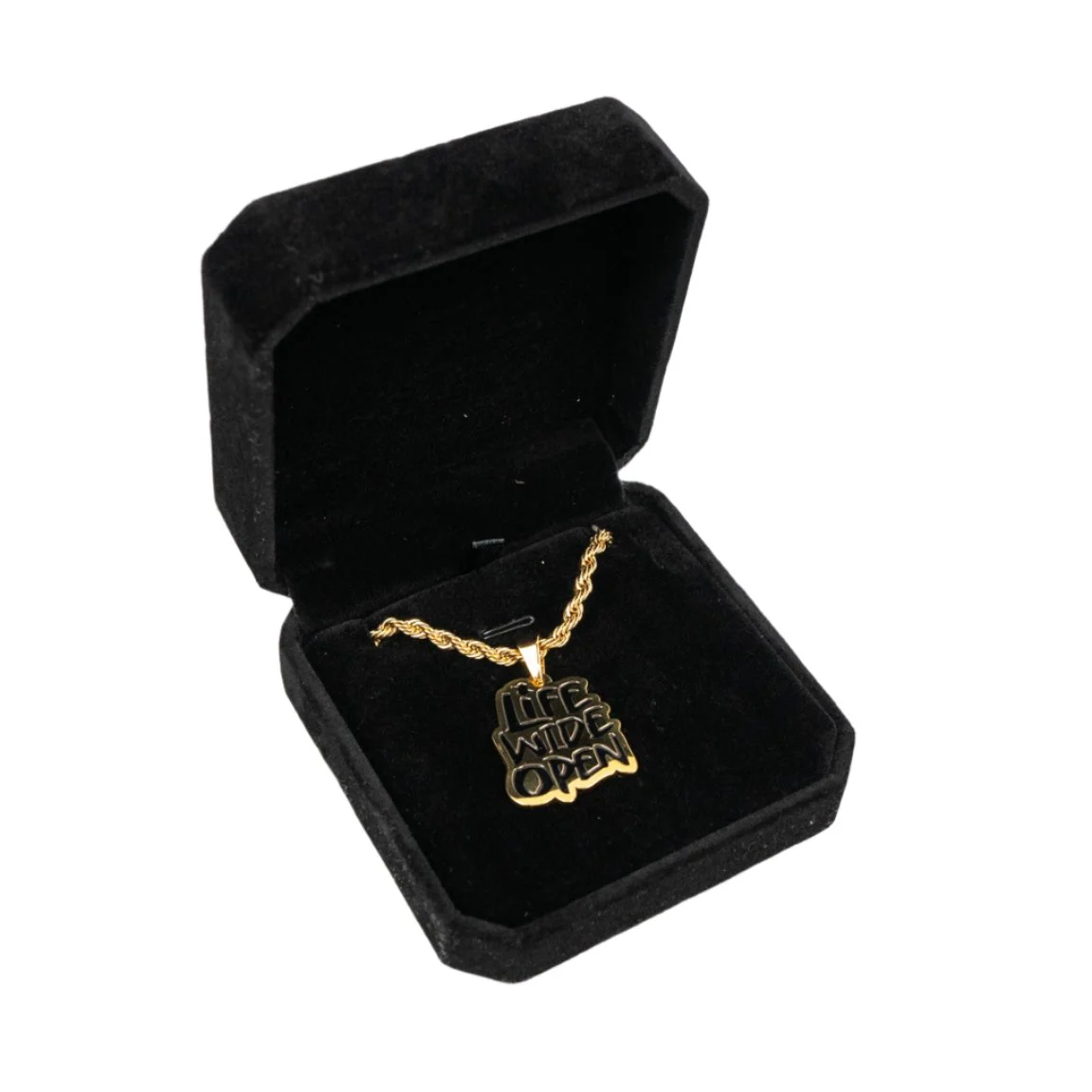 Gold Life Wide Open Rope Chain - Image 2