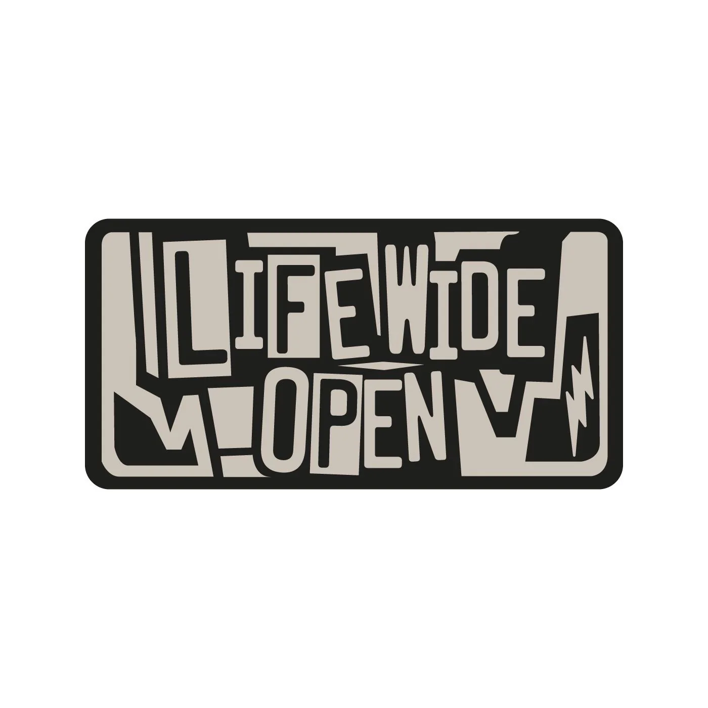 LWO Shockwave License Plate