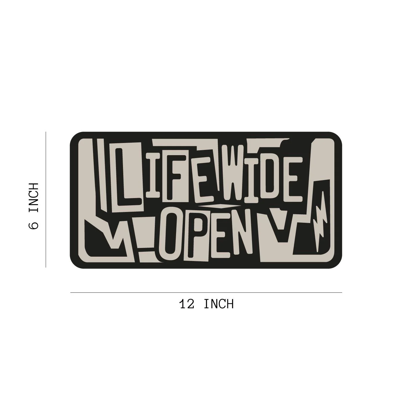 LWO Shockwave License Plate - Image 2
