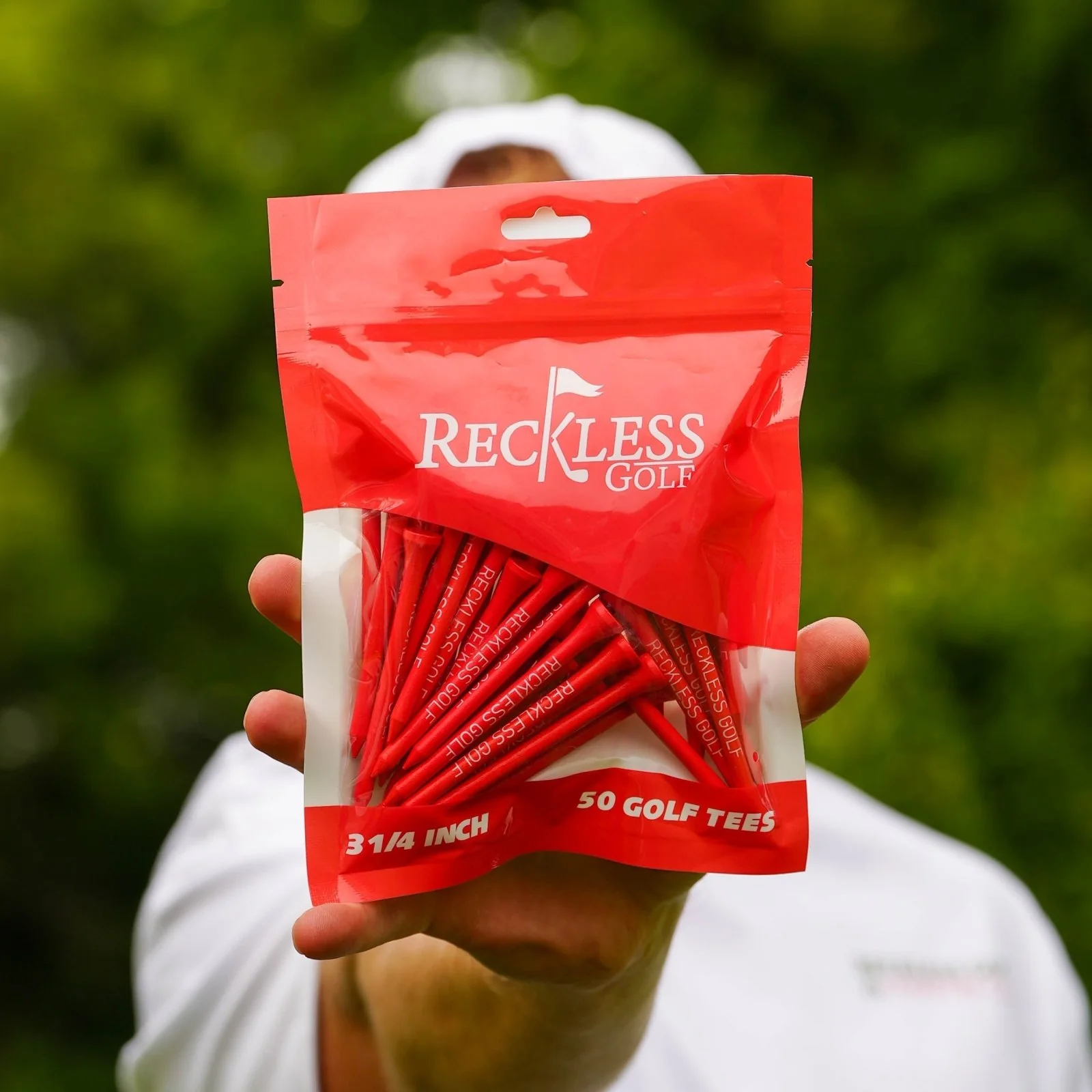 Reckless Golf Tee BULK 50 Pack - Image 2