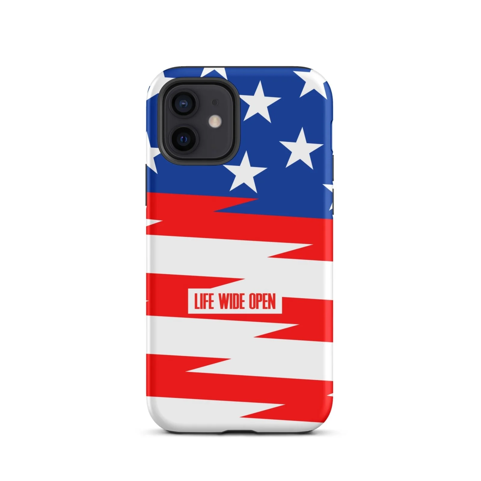 RWB Flag Tough Case for iPhone® - Image 10
