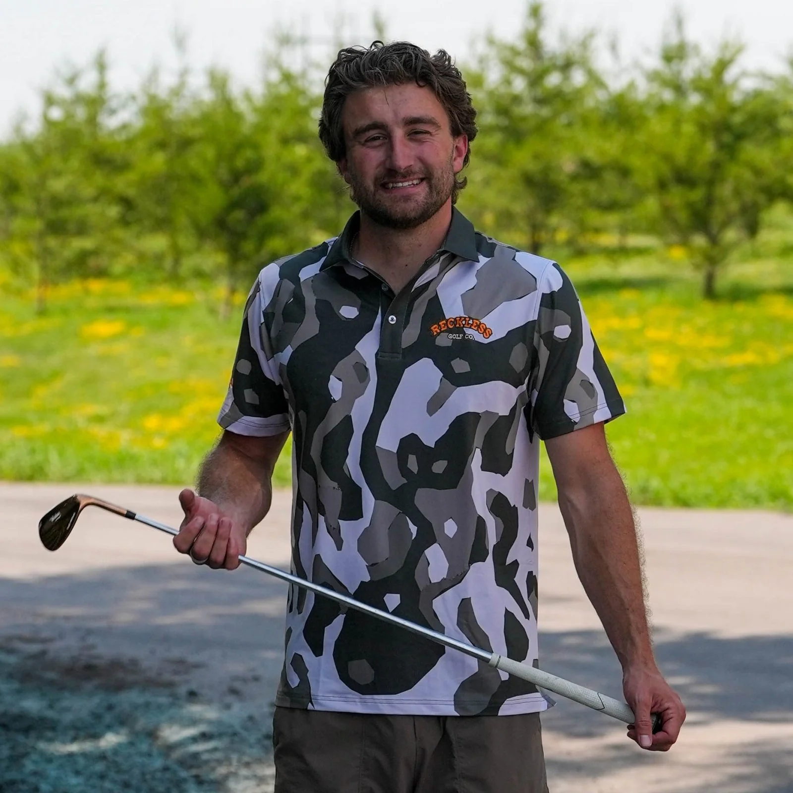 Scramble Camo RG Golf Polo - Image 4
