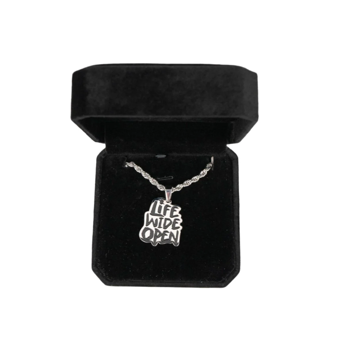 Silver Life Wide Open Rope Chain - Image 2