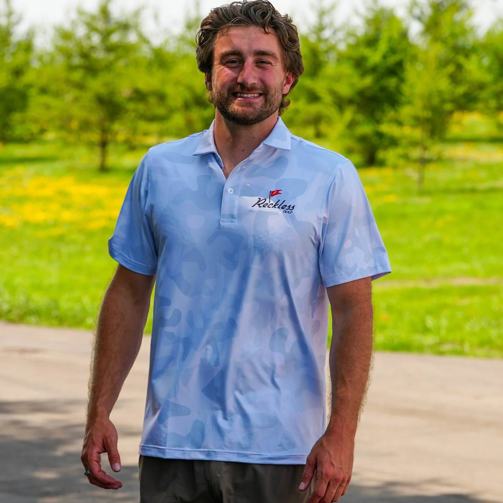 Snow Camo RG Golf Polo - Image 2