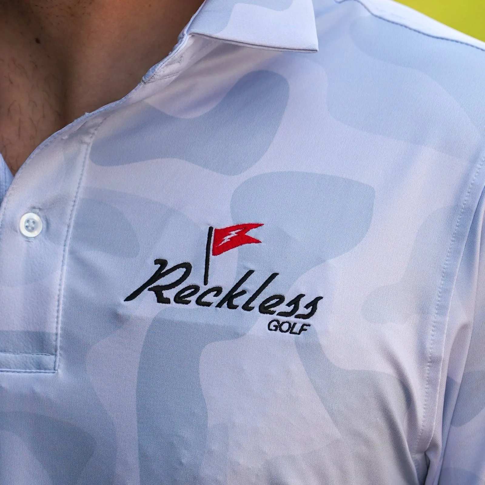 Snow Camo RG Golf Polo - Image 3