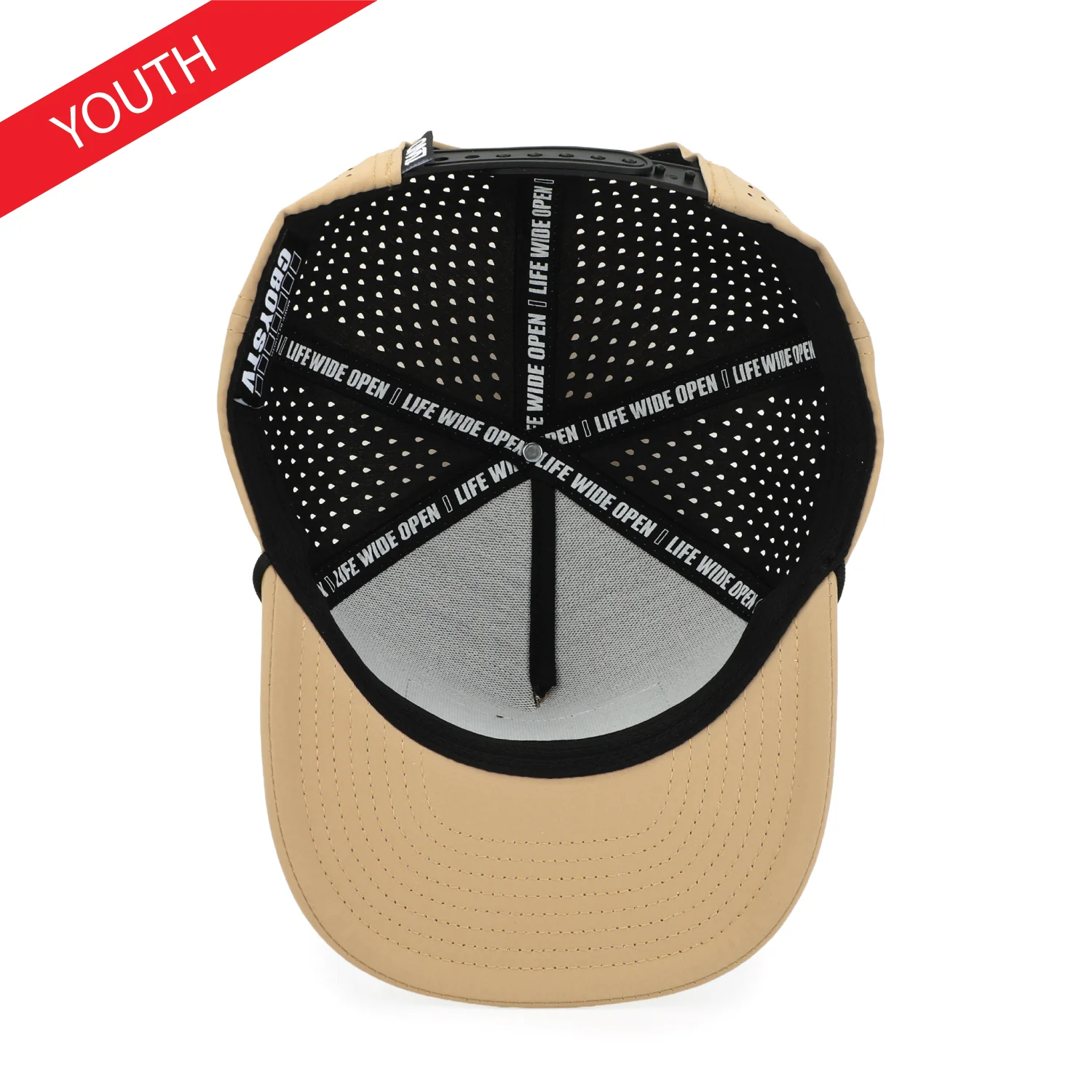 YOUTH Tan Rope Hat - Image 4