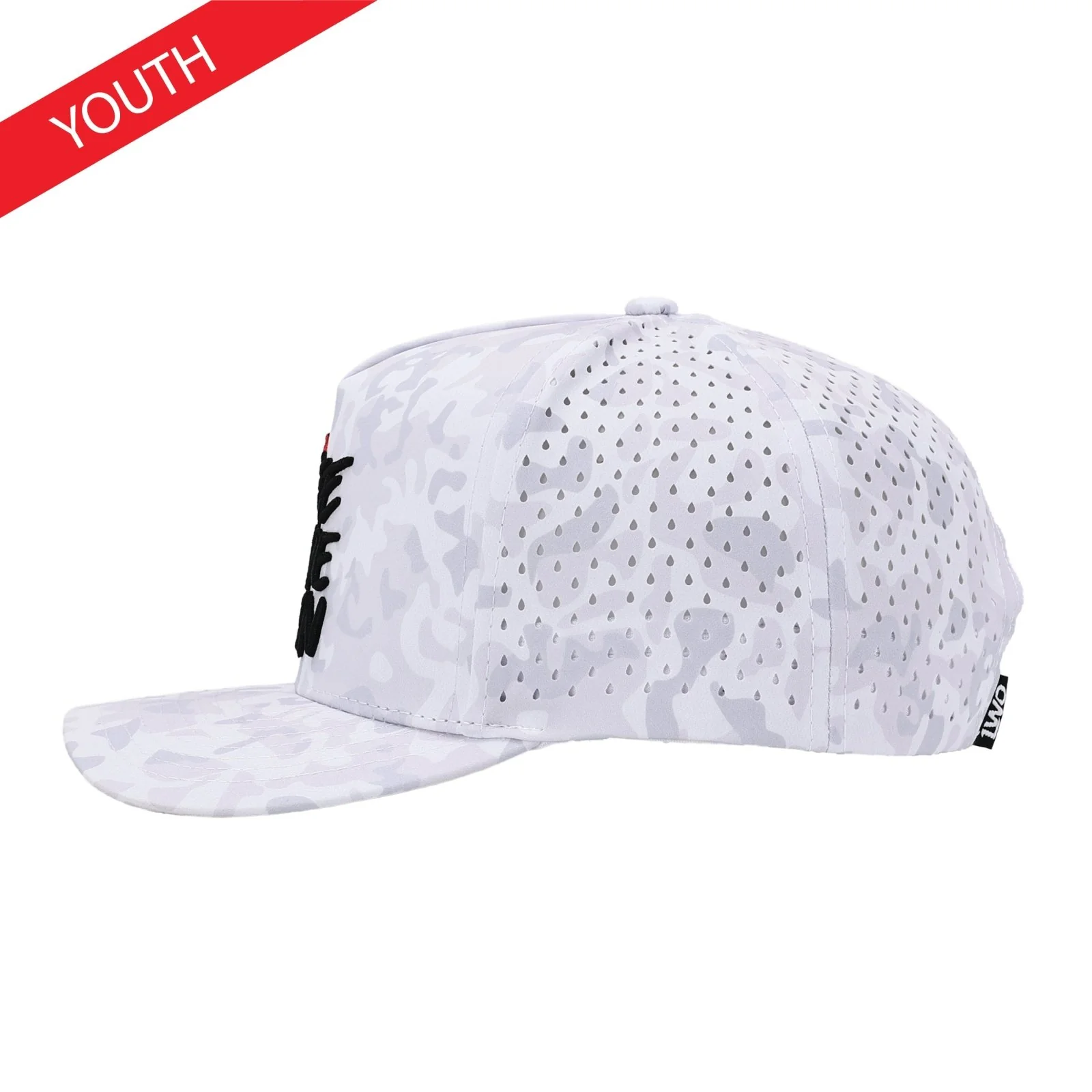 YOUTH White Camo LWO Hat - Image 5