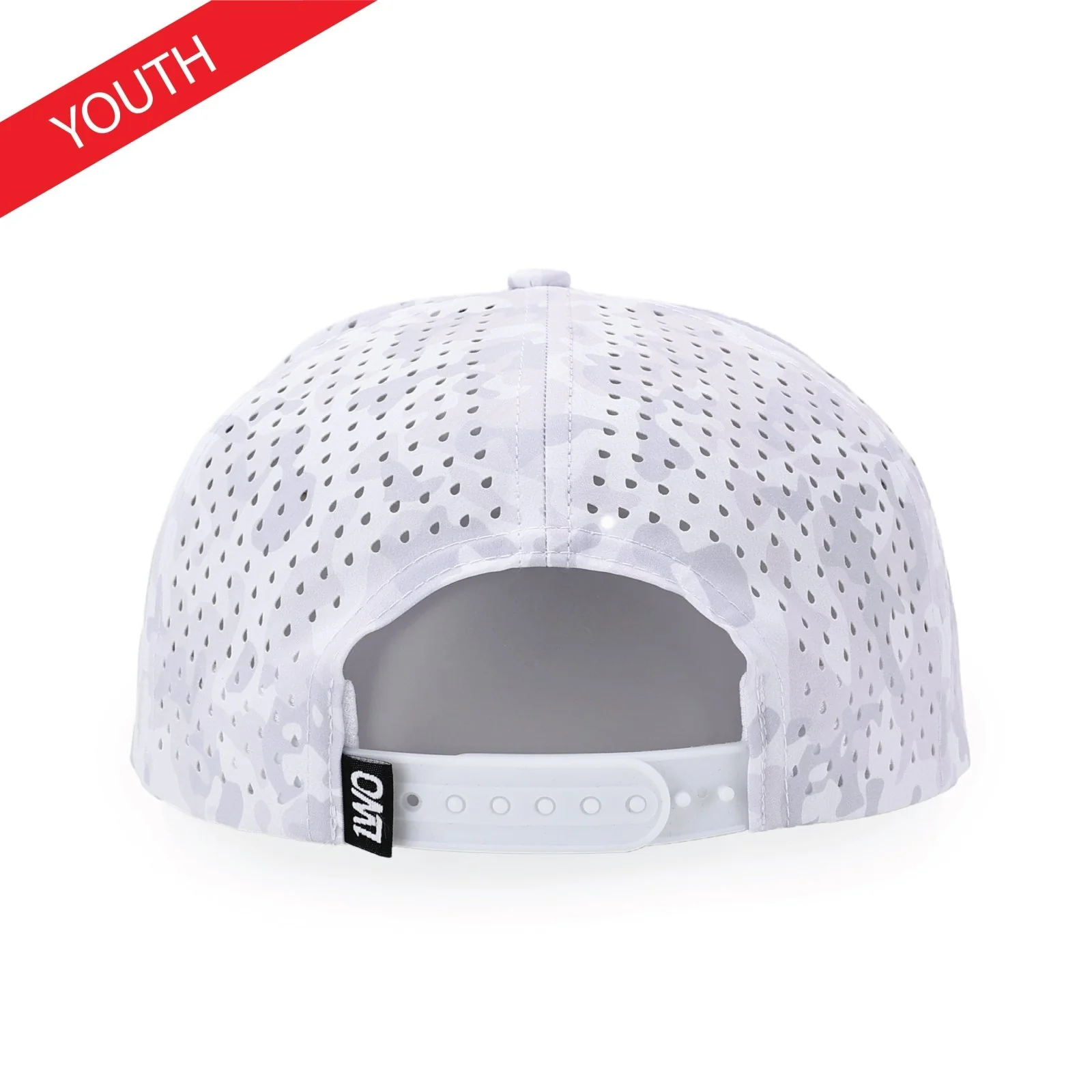 YOUTH White Camo LWO Hat - Image 6